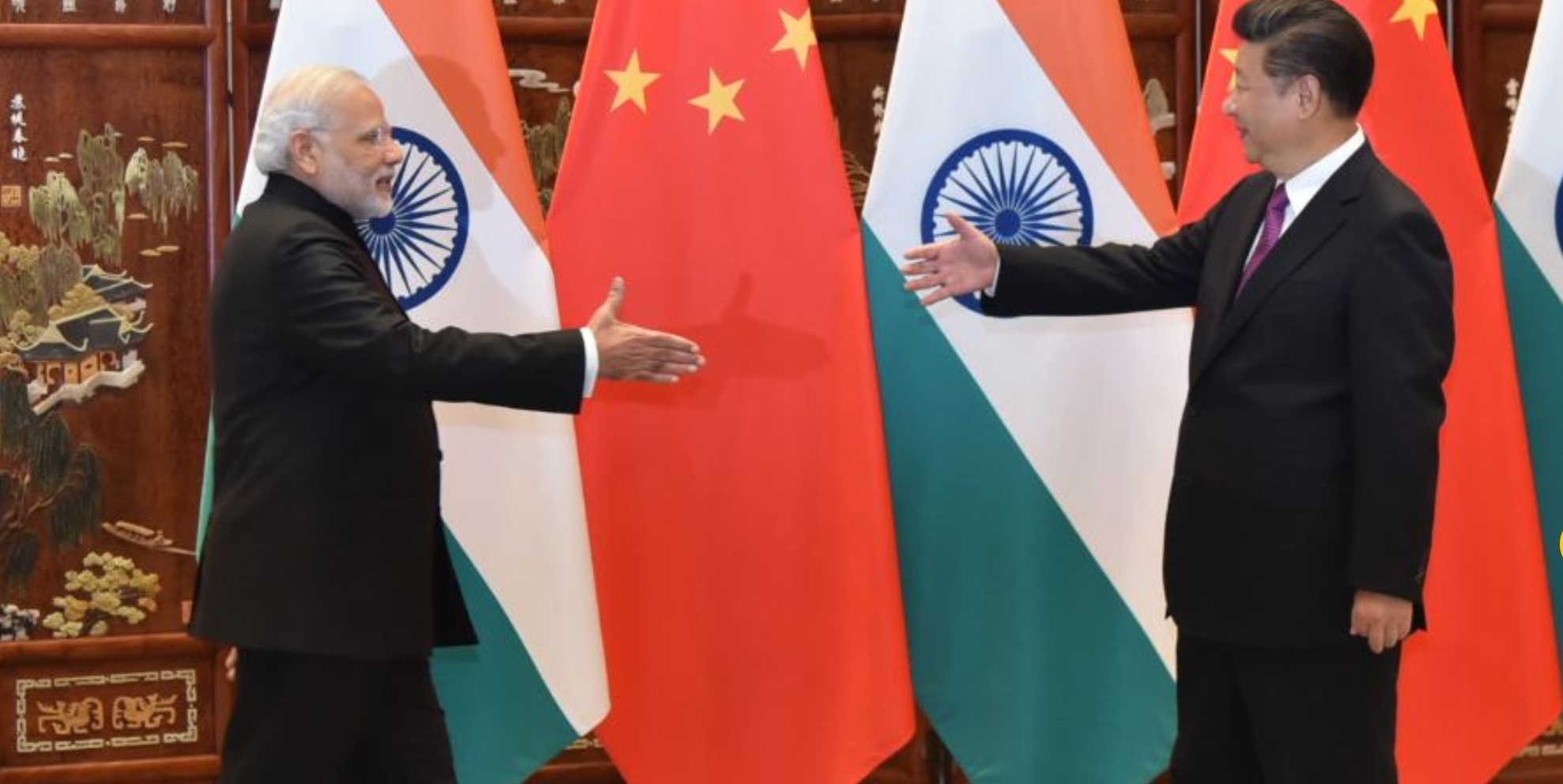 India-China Rujuk, Bursa Saham Ragu