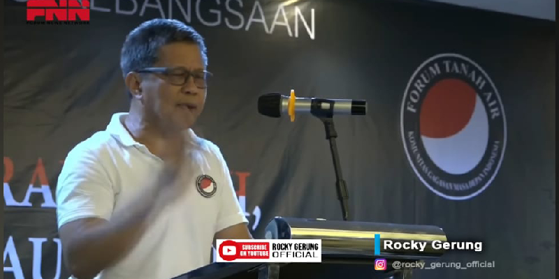 Rocky Gerung Prediksi 2-3 Minggu Prabowo Lakukan Reshuffle Kabinet