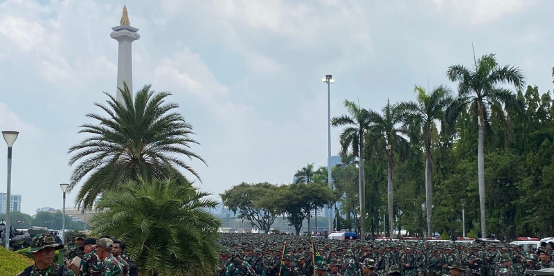 WFH saat Puncak HUT TNI Tak Bisa Dadakan