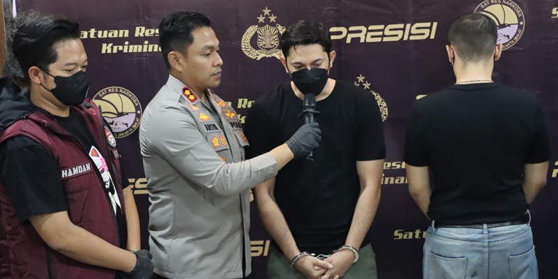 Positif Nyabu, Polisi Tetapkan Artis Andrew Andika dan 5 Tersangka