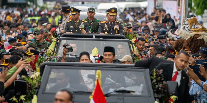 Ternyata, Prabowo Tugaskan Panglima TNI dan Kapolri Kawal Jokowi Sampai Solo