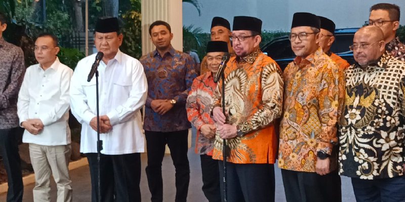 Terima Kunjungan Pimpinan PKS, Prabowo Kenang Persekutuan Lama