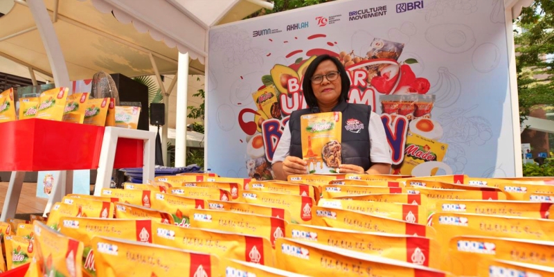 BRI Dukung Pemberdayaan Pisang Sale Mades