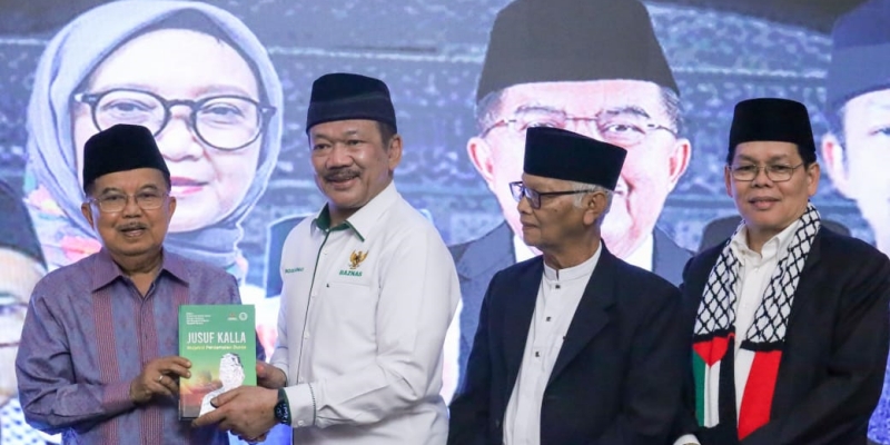 Baznas dan MUI Terbitkan Buku Jusuf Kalla Mujahid Perdamaian Dunia