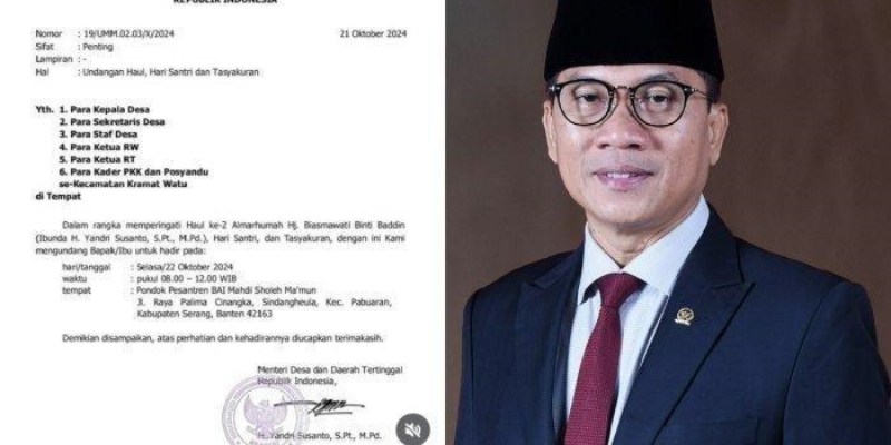 Mahfud MD Sentil Yandri Susanto Pakai Kop Surat Kemendes untuk Kepentingan Pribadi