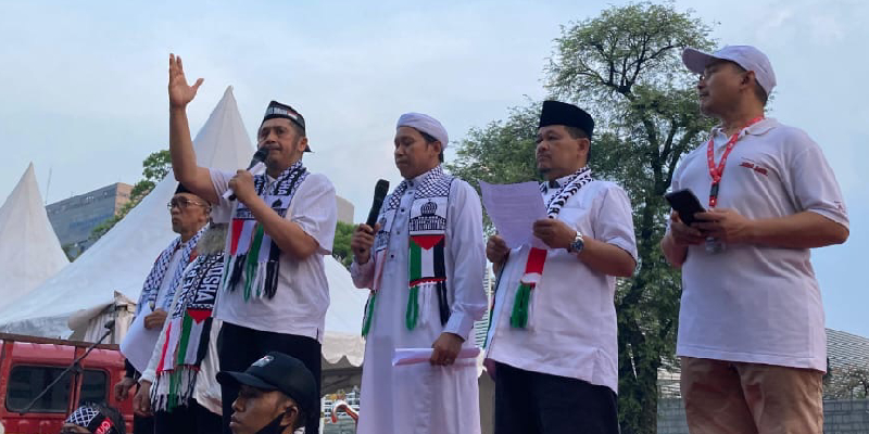 Geruduk Kedubes, MOI Minta AS Stop Dukung Genosida