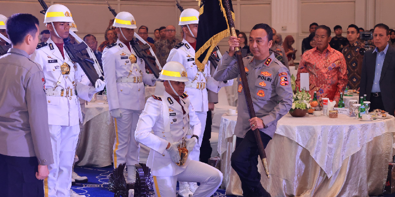 Irjen Sandi Nugroho Resmikan Pataka Humas Polri