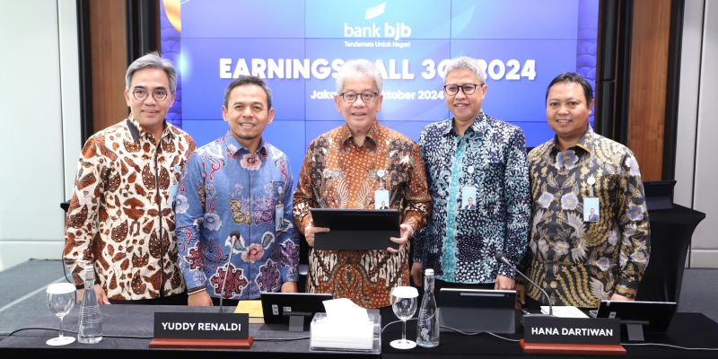 Kuartal III bank bjb Catat Laba Konsolidasi Rp1,47 Triliun