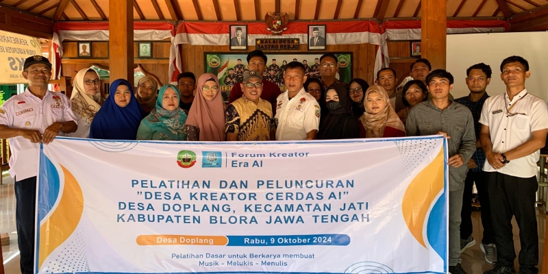 Desa Kreator Cerdas AI Resmi Diluncurkan