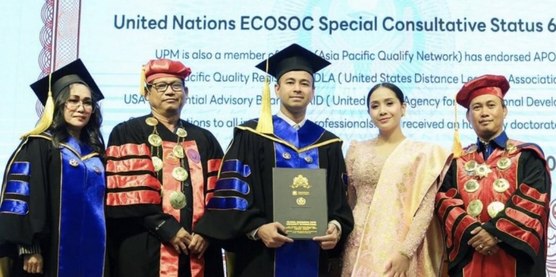 Raffi Ahmad Diam-diam Alumni Setara S1 dan S2 UIPM