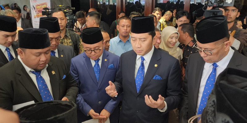 Ibas Pimpin Doa Sebelum Pelantikan Anggota DPR Periode 2024-2029