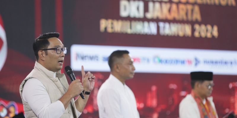 Penampilan 3 Cawagub Dahsyat dalam Debat Pilkada Jakarta