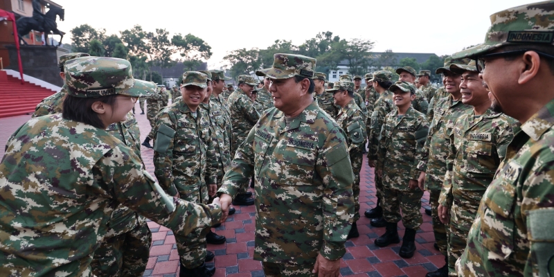 Bangun Subuh Pakai Terompet, Cara Prabowo Bentuk Kedisiplinan Anggota Kabinet