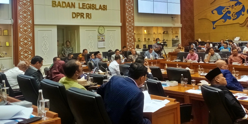 Baleg DPR Gelar Rapat Pleno, Ini Agendanya