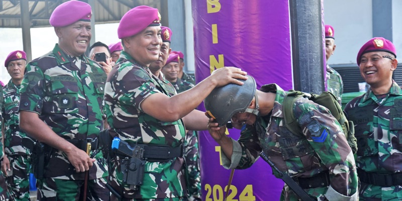 Korps Baret Ungu Gelar Event Bergengsi Binsat 2024