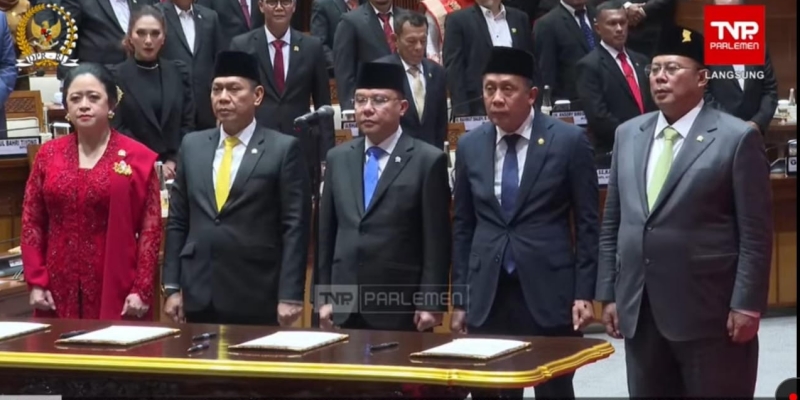 Pimpinan DPR 2024-2029 Disahkan, Puan Ketua Lagi