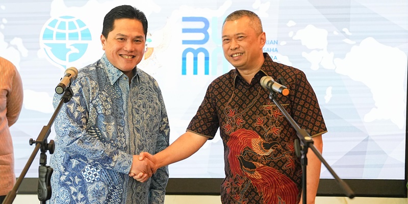 Gandeng Kemenhub, Erick Thohir Komitmen Tekan Biaya Logistik