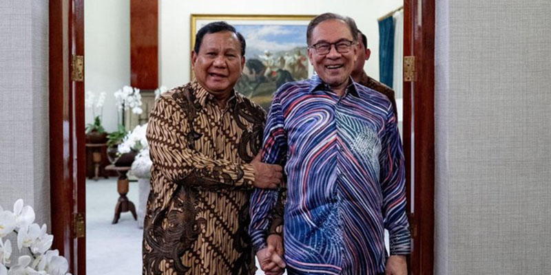 Langsung Temui Prabowo Usai Mendarat, Anwar Ibrahim: Sahabat Sejati