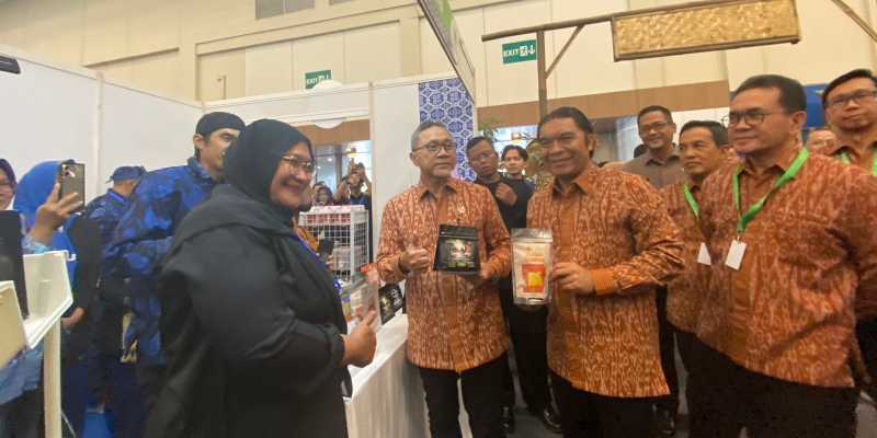 Mendag Zulhas Dorong UMKM di Pameran Pangan Nusa Ekspansi ke Pasar Global