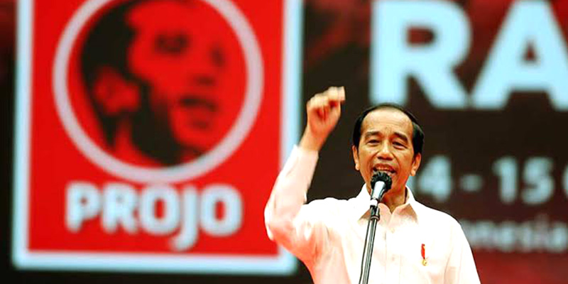 Direstui Jokowi Jadi Parpol, Projo Harus Buktikan Punya Banyak Pasukan