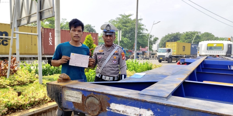 107 Pelanggar di Priok Dapat 'Surat Cinta' Polisi