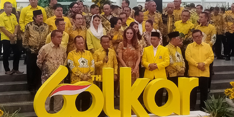 Sedang Ada Kegiatan di Luar, Airlangga Tak Hadiri HUT ke-60 Partai Golkar