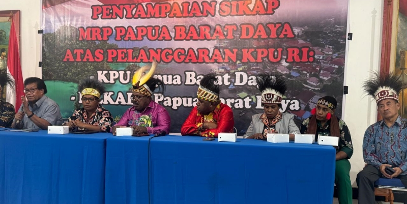 MRP Papua Barat Daya Bakal Laporkan KPU ke Bawaslu