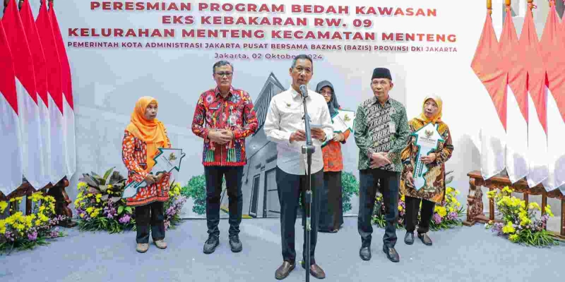 Setahun Ngungsi, Korban Kebakaran Menteng Tempati Rumah Baru