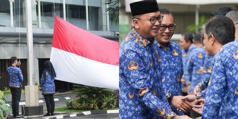 Kementerian Investasi dan Hilirisasi Gelar Upacara Peringatan Sumpah Pemuda ke-96