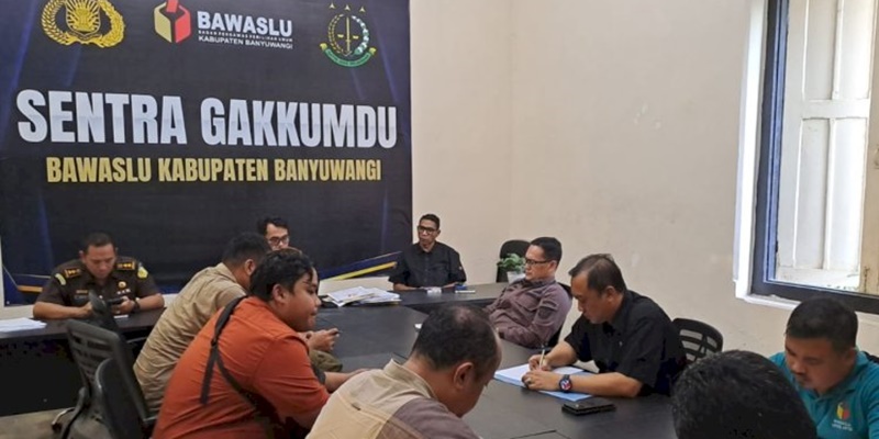 Tim Gakkumdu Banyuwangi Kerja Keras Periksa Dugaan Money Politics