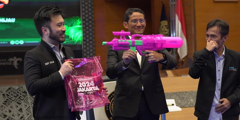 Perkuat Pergerakan Wisatawan, Kemenparekraf Dukung Waterbomb Jakarta 2024