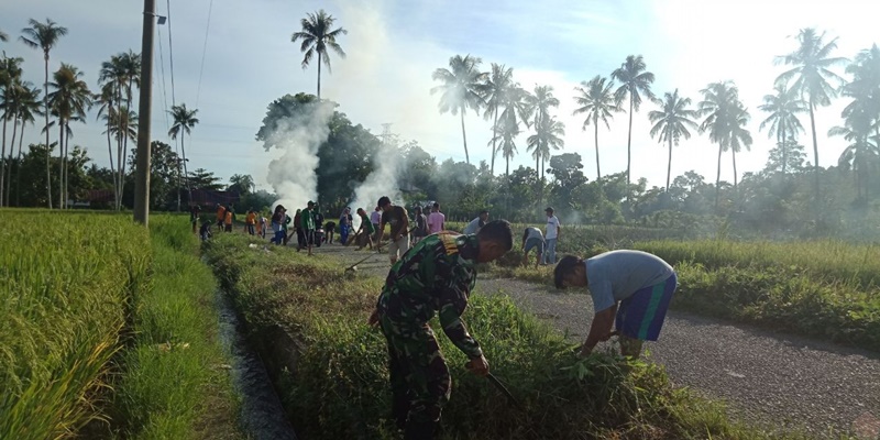 Gotong Royong TNI dan Rakyat