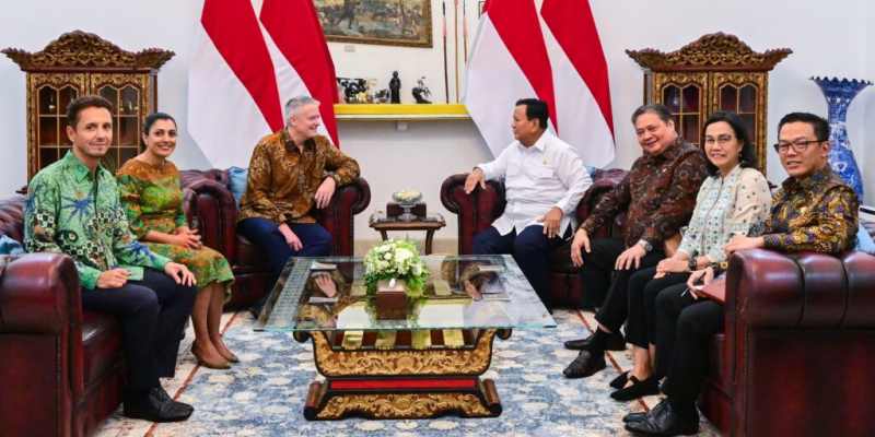 Airlangga Ungkap Isi Pertemuan Sekjen OECD dan Prabowo di Istana Merdeka