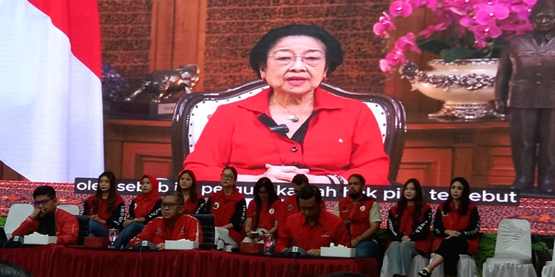 Megawati Peringatkan Jangan Ada yang Halangi Kebebasan Rakyat dalam Memilih