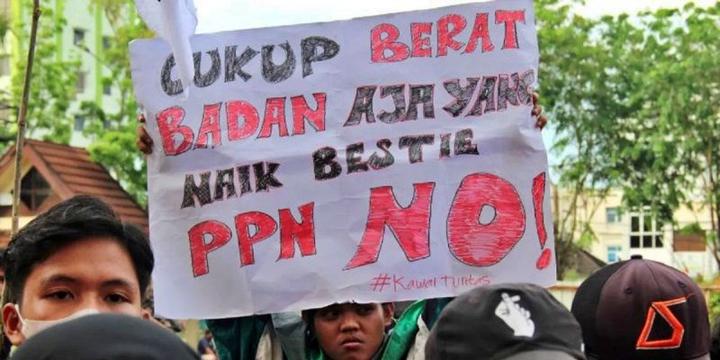 Kenaikan PPN, Disinsentif Bagi Masyarakat Kecil