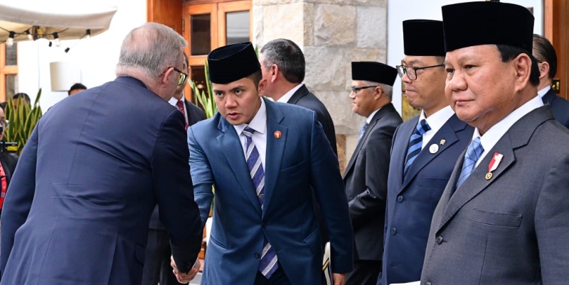 Momen Teddy Dampingi Prabowo Temui Joe Biden di Gedung Putih