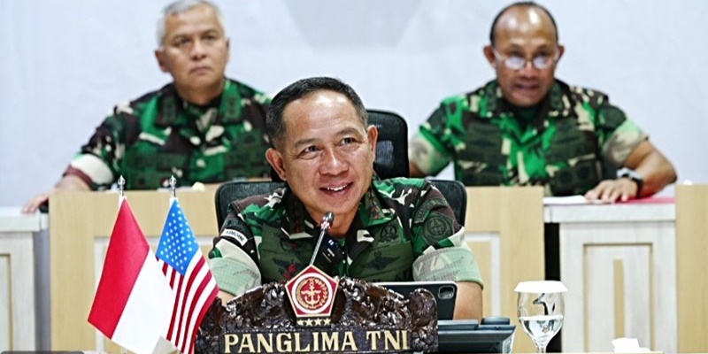 Indonesia-AS Komitmen Tingkatkan Kerja Sama Militer