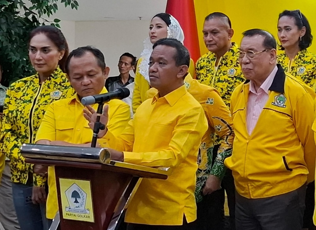 Bahlil Pastikan Jokowi dan Gibran Tak Masuk Kepengurusan Golkar