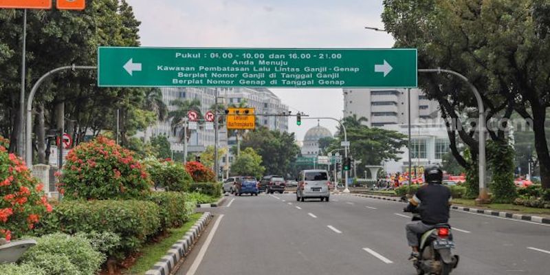 Ganjil Genap di Jakarta Ditiadakan saat Pencoblosan Pilkada