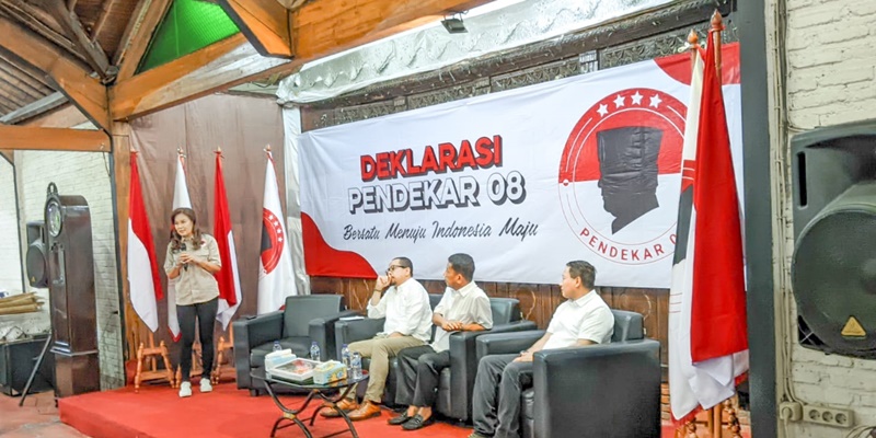 Relawan Pendekar 08 Siap <i>All Out</i> Sukseskan Pemerintahan Prabowo