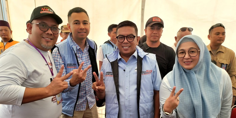 Relawan Manis Puas Lihat Hasil <i>Quick Count</i> Pilbup Tangerang 2024