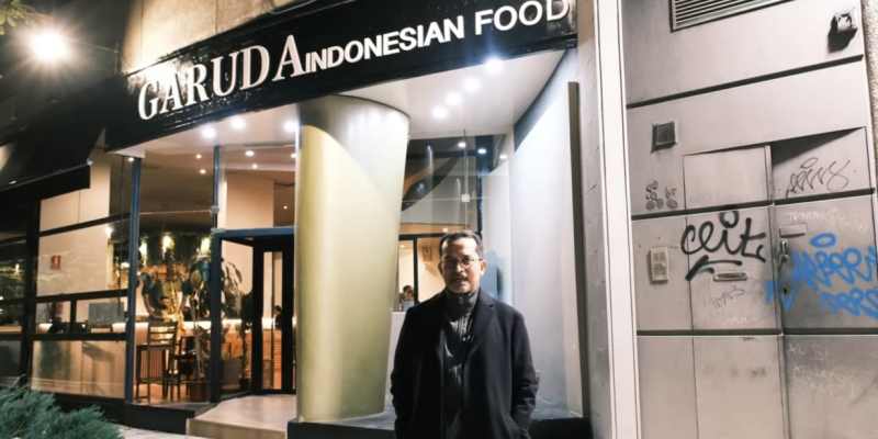 Dubes Najib Cicipi Menu Restoran Baru Garuda Indonesia Food di Madrid