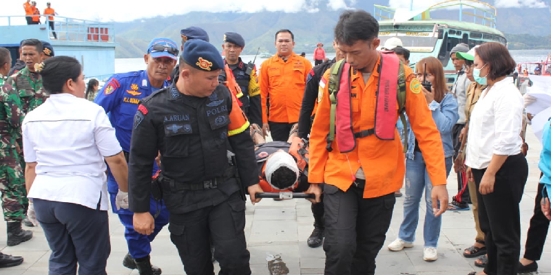 Basarnas Medan Dukung Agenda Aqua Bike Championship 2024 di Danau Toba