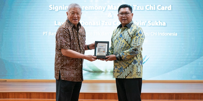 Bank Mandiri dan Tzu Chi Luncurkan Kartu Kredit Berbasis Donasi