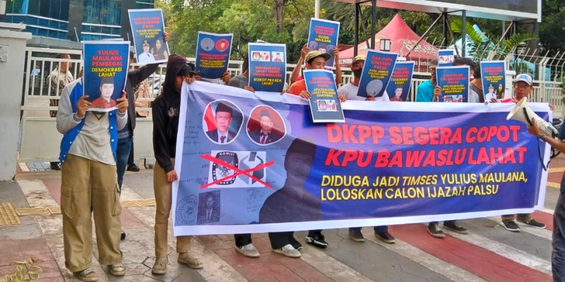 Aktivis Pemantau Pemilu Tagih Janji DKPP Soal Pelaporan KPU dan Bawaslu Lahat