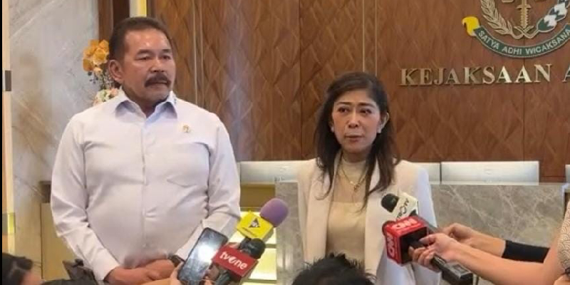 Bertemu Jaksa Agung, Meutya Hafid Bahas Soal Judol dan Proyek Strategis Nasional