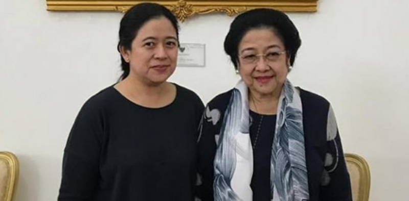 Puan dan Megawati Nyoblos di Kebagusan