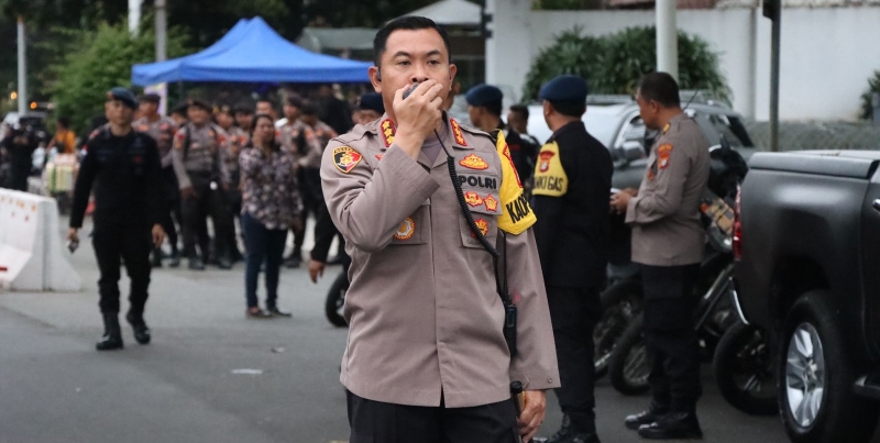 Ribuan Petugas Kawal Reuni 411 di Monas