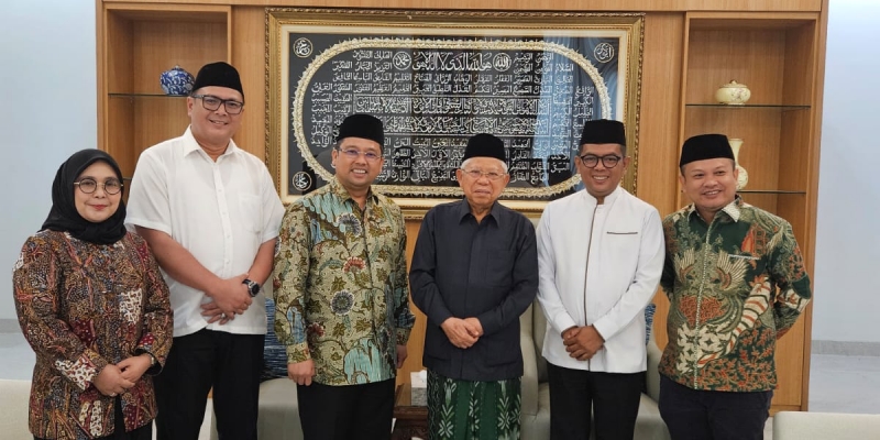 Maruf Amin Minta Ulama Banten Dukung Andra Soni