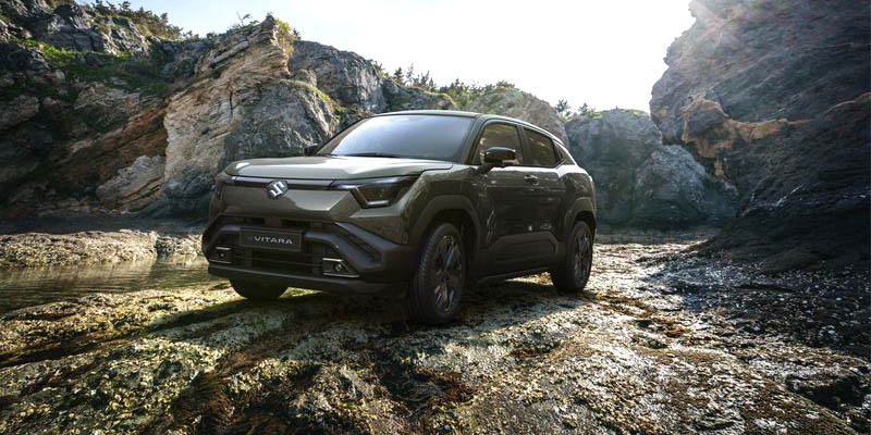 Jadi Mobil Listrik Pertama Suzuki, e-Vitara Punya Versi 4WD